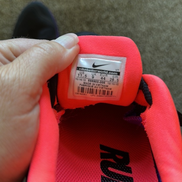 Nike Womens Running Airmax size 11.5 - Picture 7 of 8